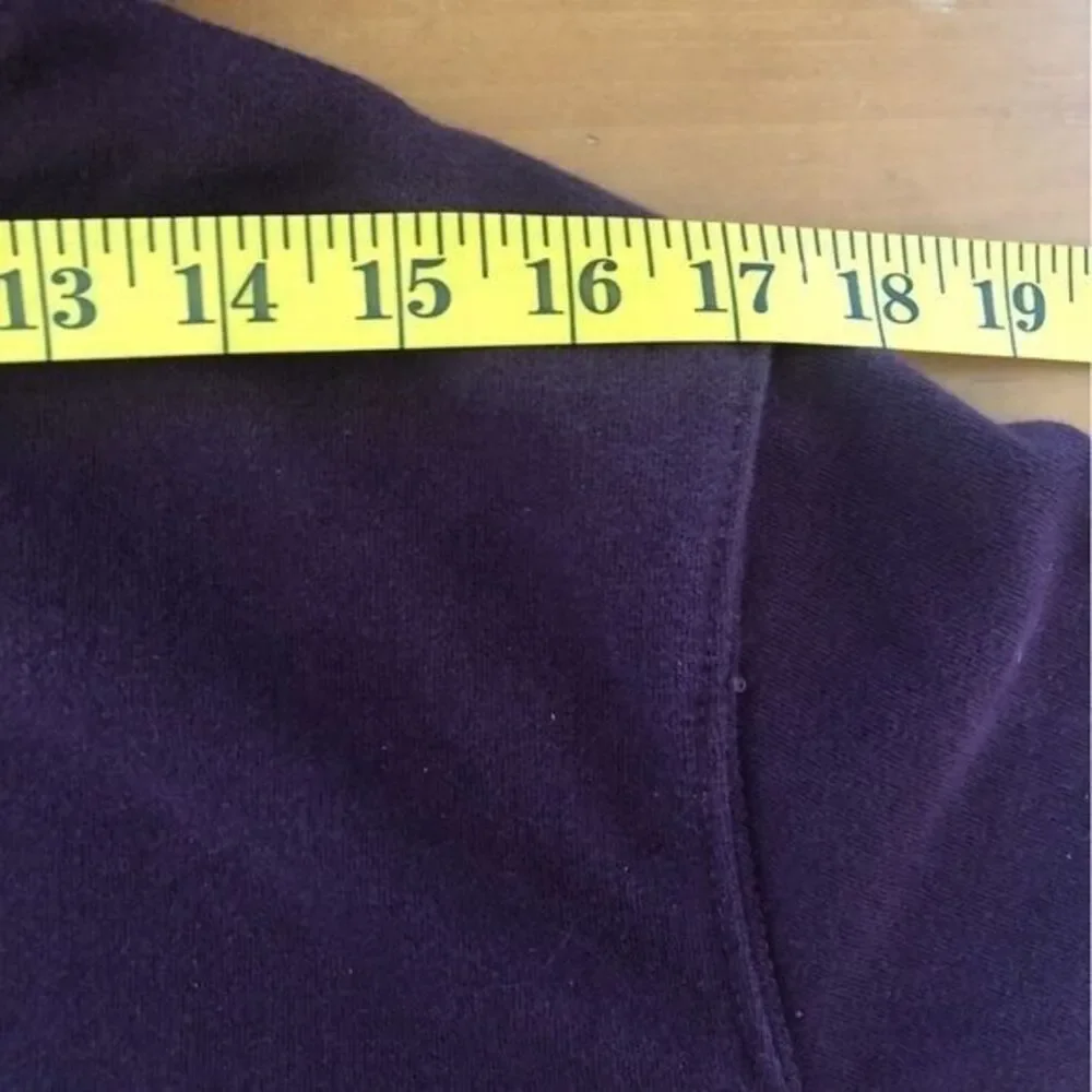 The North Face Men's‎ Maroon Small Fleece Lined Distressed Bear Hoodie Pullover